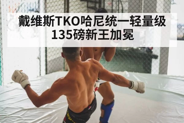 戴维斯TKO哈尼统一轻量级 135磅新王加冕